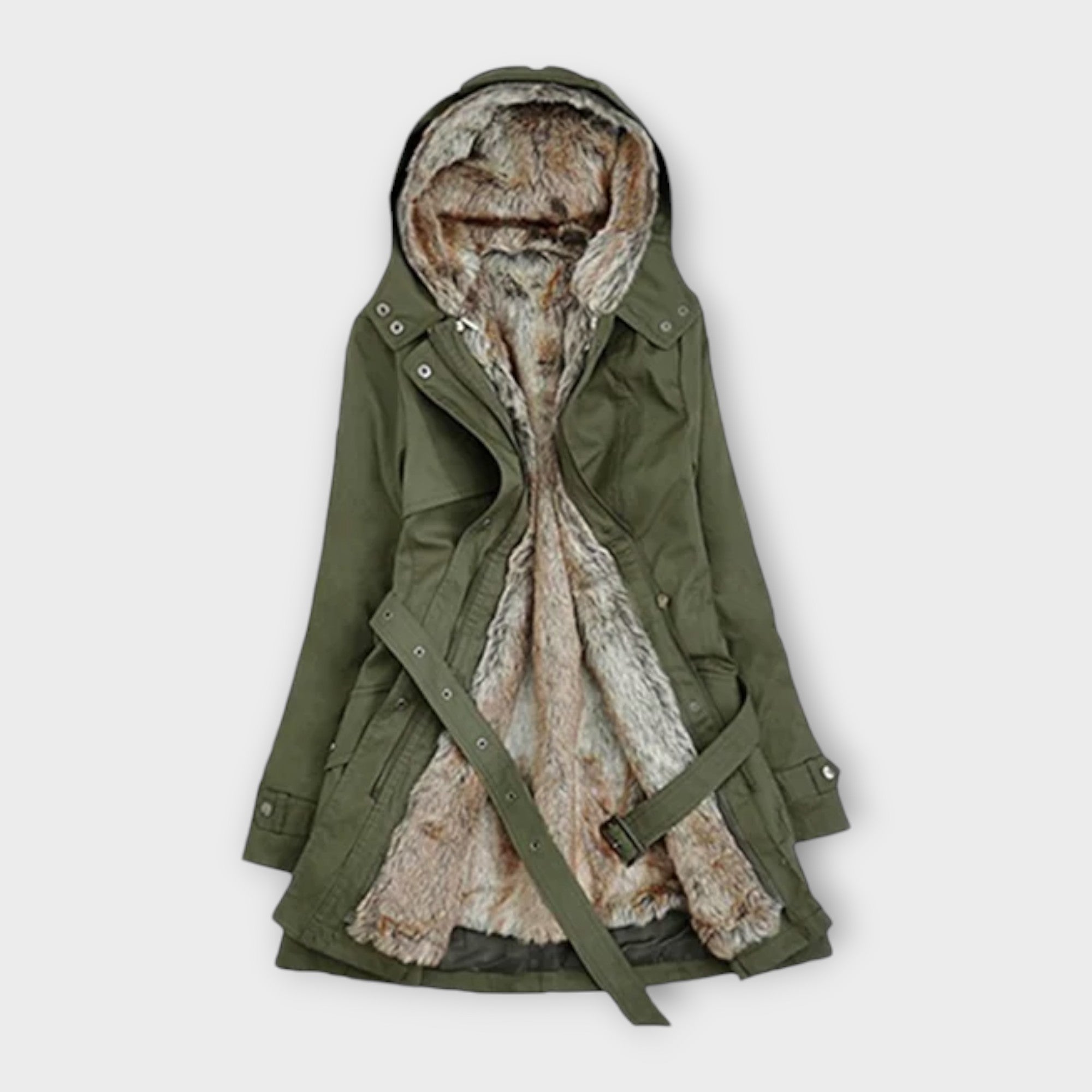 Mikash | Γυναικείο κομψό ζεστό χειμωνιάτικο παλτό